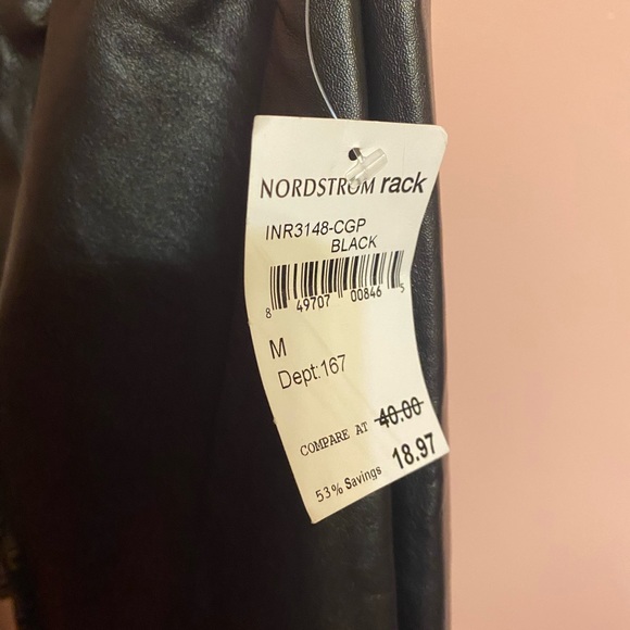 NWT Faux Leather Skirt - Picture 3 of 4
